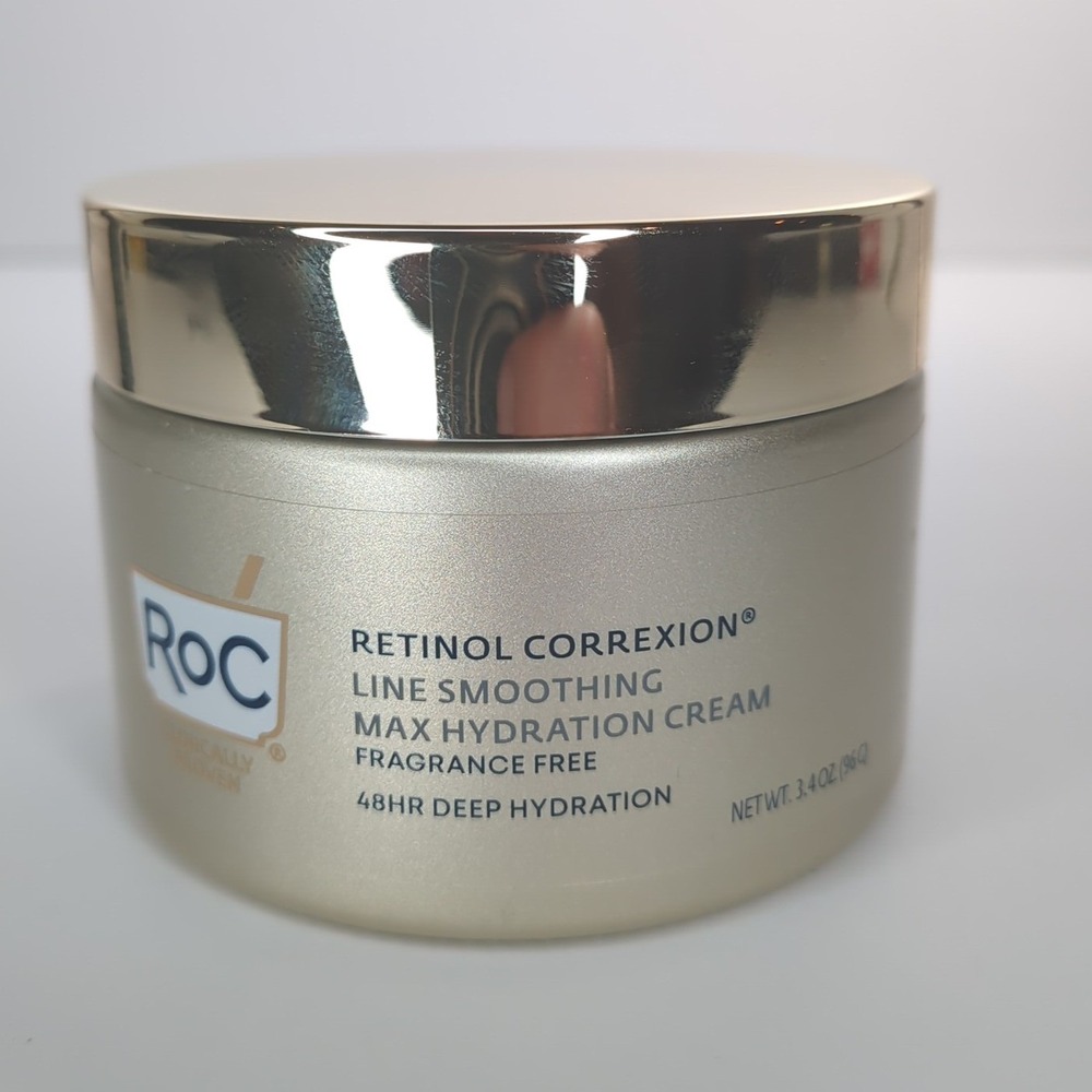 RoC Retinol Correxion Line Smoothing Max Hydration Cream Fragrance Free 1.7oz
